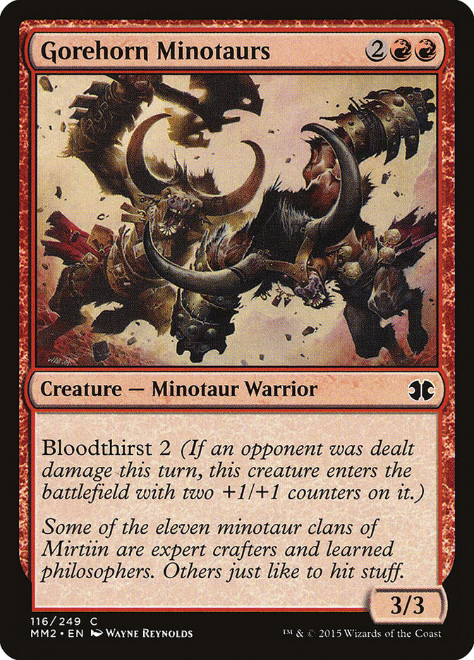 Gorehorn Minotaurs [Modern Masters 2015] | The CG Realm