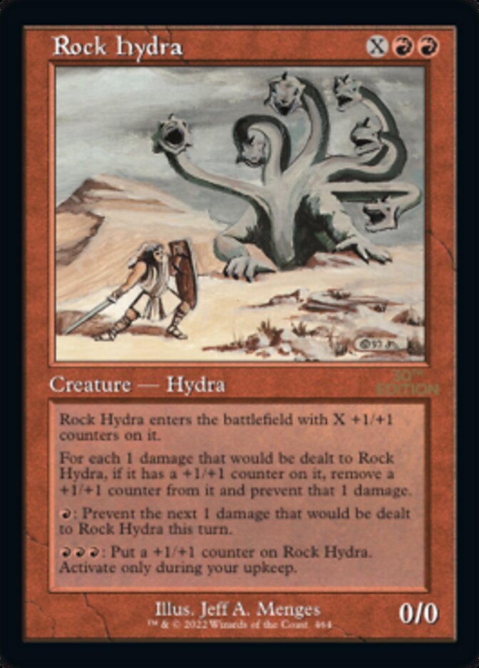 Rock Hydra (Retro Frame) (30A-464) - 30th Anniversary Edition