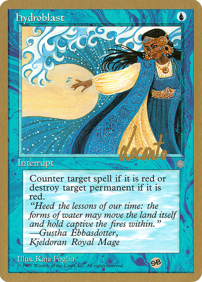 Hydroblast (Michael Loconto) (SB) [Pro Tour Collector Set] | The CG Realm
