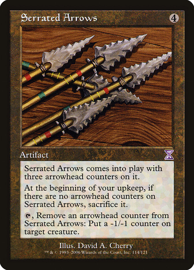 Serrated Arrows [Time Spiral Timeshifted] | The CG Realm