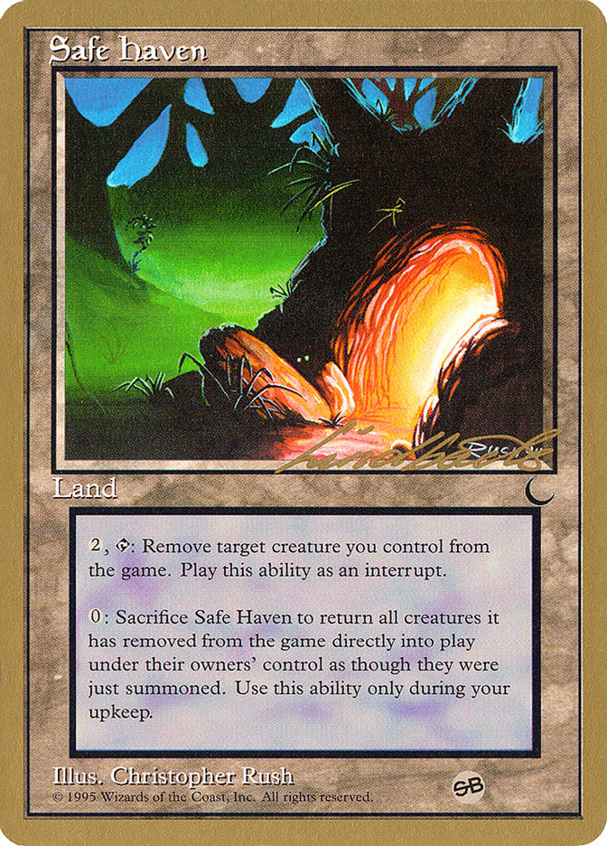 Safe Haven (Leon Lindback) (SB) [Pro Tour Collector Set] | The CG Realm
