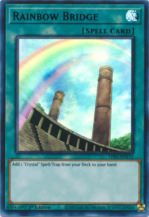 Rainbow Bridge (Purple) [LDS1-EN111] Ultra Rare | The CG Realm