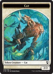 Cat // Soldier Double-Sided Token [Commander 2018 Tokens] | The CG Realm