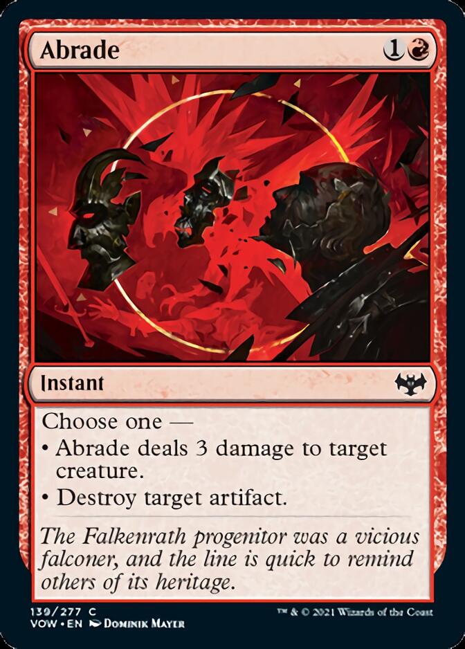 Abrade [Innistrad: Crimson Vow] | The CG Realm