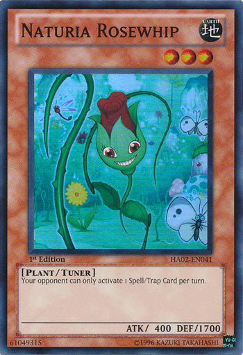 Naturia Rosewhip [HA02-EN041] Super Rare | The CG Realm