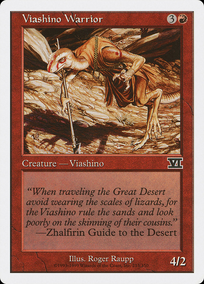 Viashino Warrior [Classic Sixth Edition] | The CG Realm