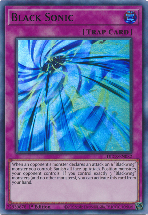 Black Sonic (Green) [DLCS-EN032] Ultra Rare | The CG Realm