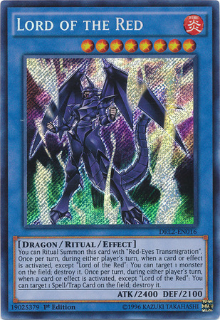 Lord of the Red [DRL2-EN016] Secret Rare | The CG Realm