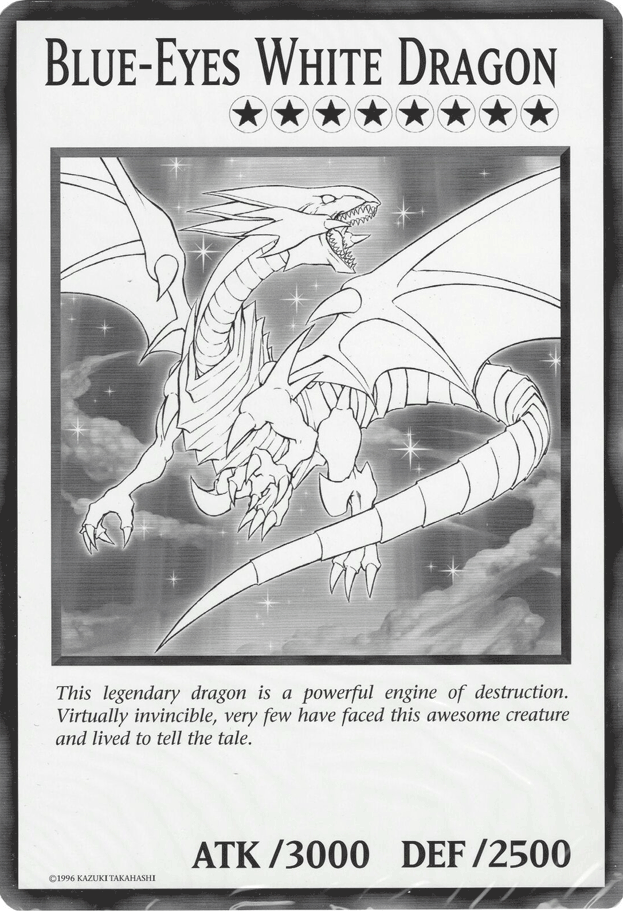 Blue-Eyes White Dragon (Oversized) Common | The CG Realm