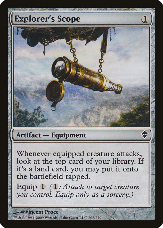 Explorer's Scope [Zendikar] | The CG Realm