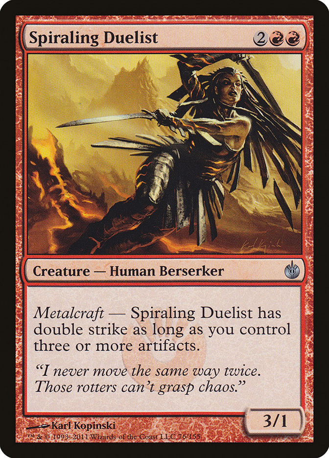 Spiraling Duelist [Mirrodin Besieged] | The CG Realm