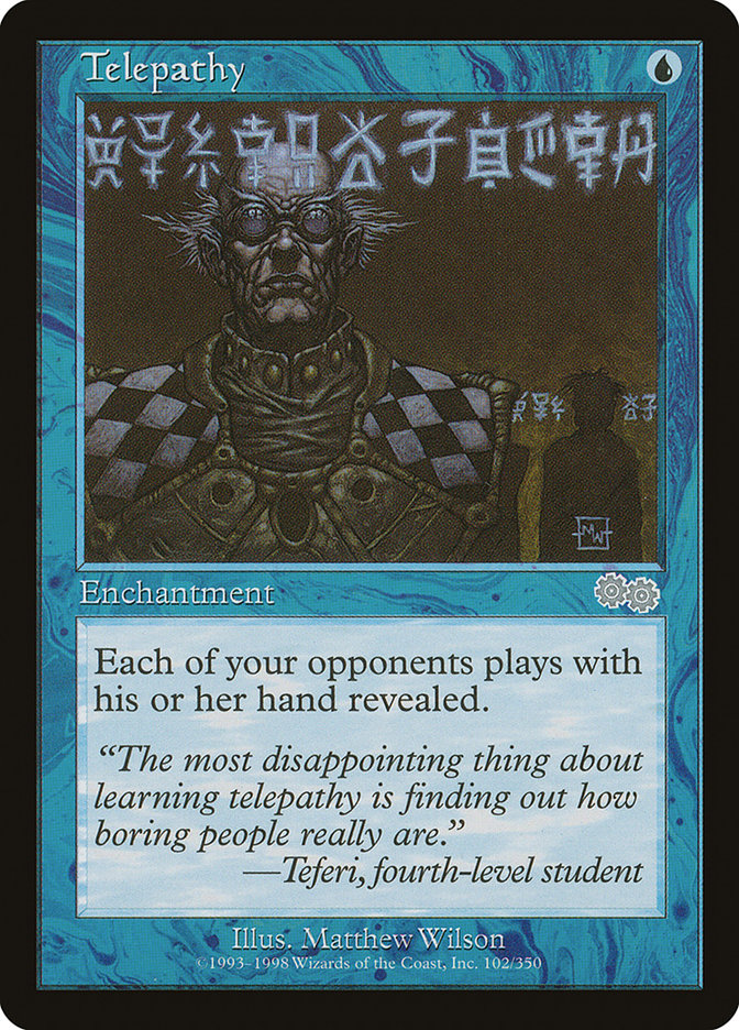 Telepathy [Urza's Saga] | The CG Realm