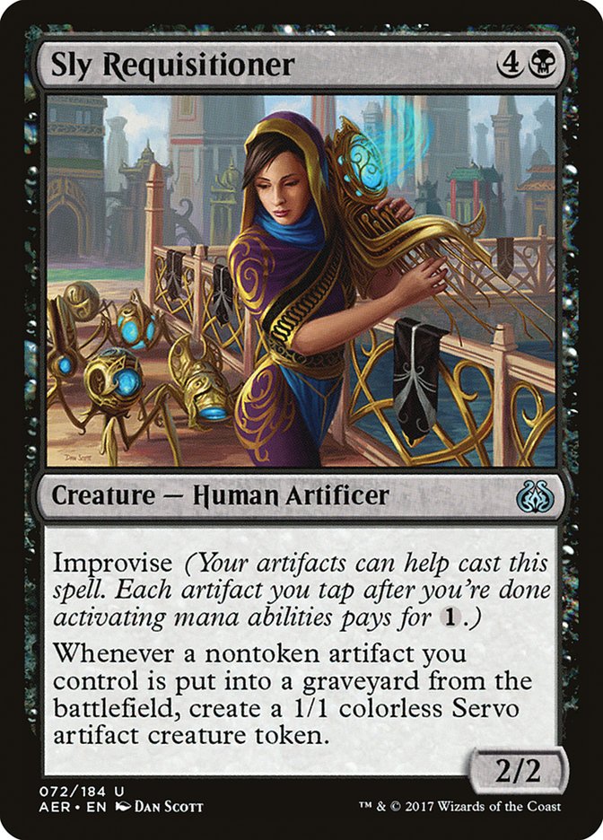 Sly Requisitioner [Aether Revolt] | The CG Realm