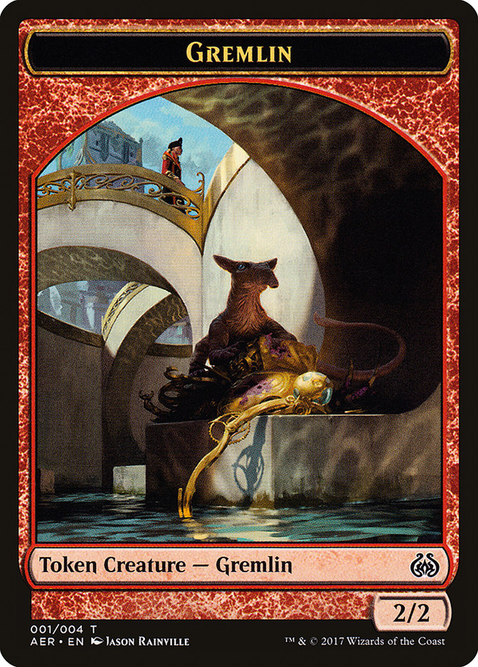 Gremlin Token [Aether Revolt Tokens] | The CG Realm