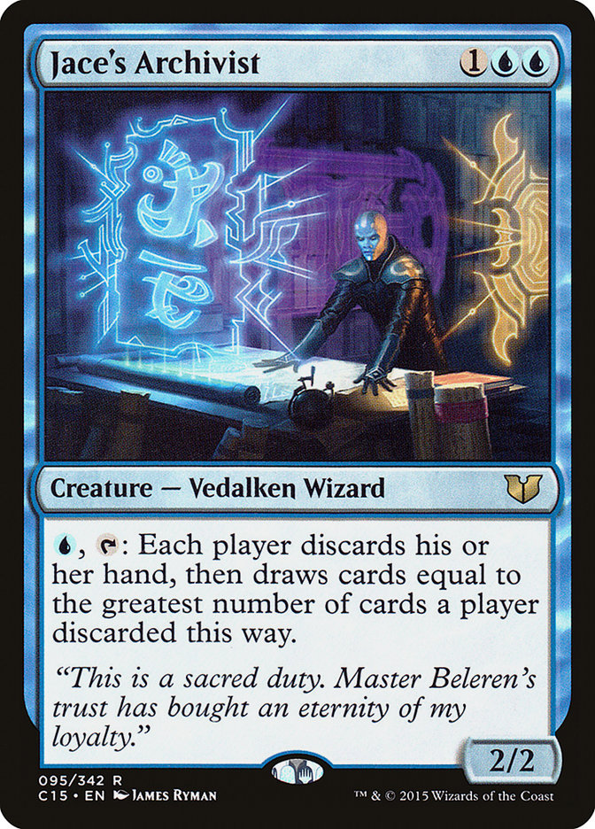 Jace's Archivist [Commander 2015] | The CG Realm