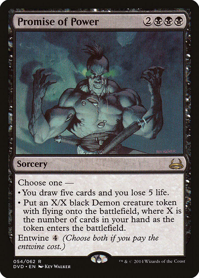 Promise of Power (Divine vs. Demonic) [Duel Decks Anthology] | The CG Realm