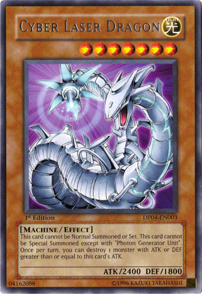 Cyber Laser Dragon [DP04-EN003] Rare | The CG Realm