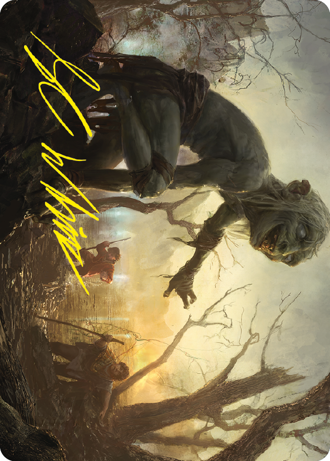 Smeagol, Helpful Guide Art Card (Gold-Stamped Signature) [The Lord of the Rings: Tales of Middle-earth Art Series] | The CG Realm