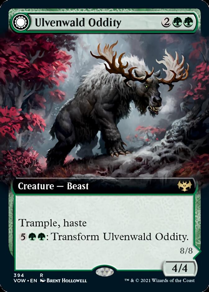 Ulvenwald Oddity (Extended Art) (VOW-394) - Innistrad: Crimson Vow: (Extended Art, Double Faced Transform)
