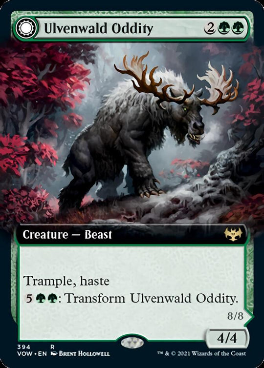 Ulvenwald Oddity (Extended Art) (VOW-394) - Innistrad: Crimson Vow: (Extended Art, Double Faced Transform)