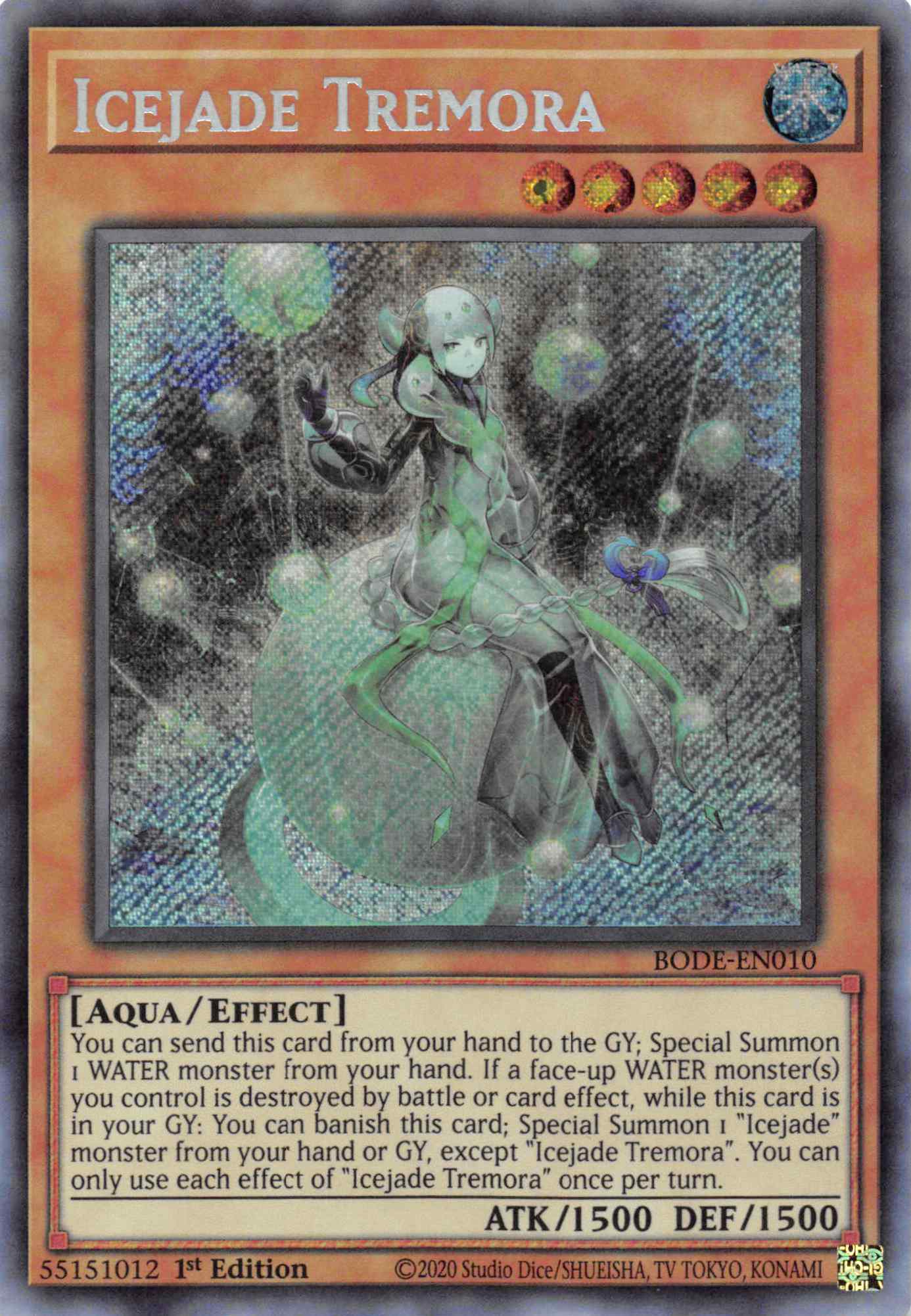 Icejade Tremora [BODE-EN010] Secret Rare | The CG Realm