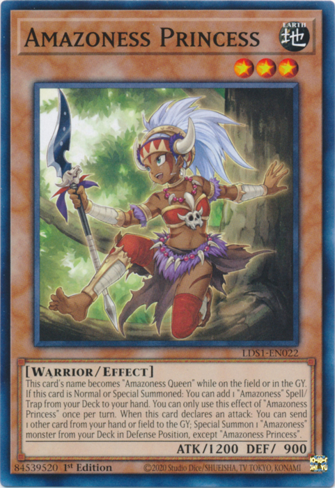 Amazoness Princess [LDS1-EN022] Common | The CG Realm