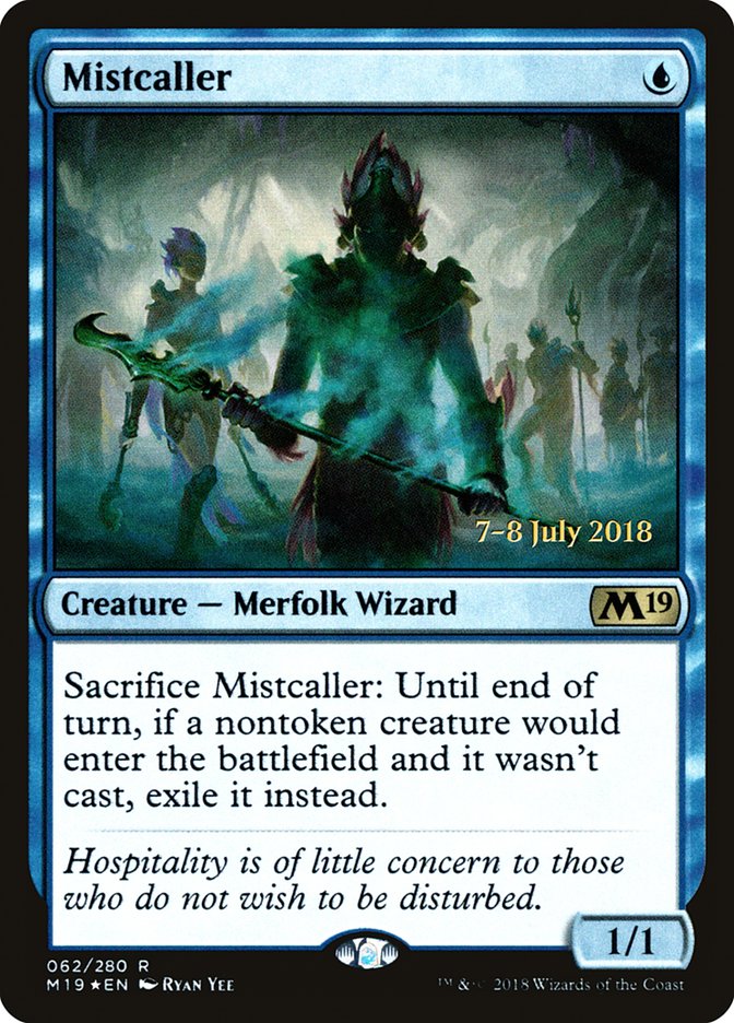 Mistcaller [Core Set 2019 Prerelease Promos] | The CG Realm