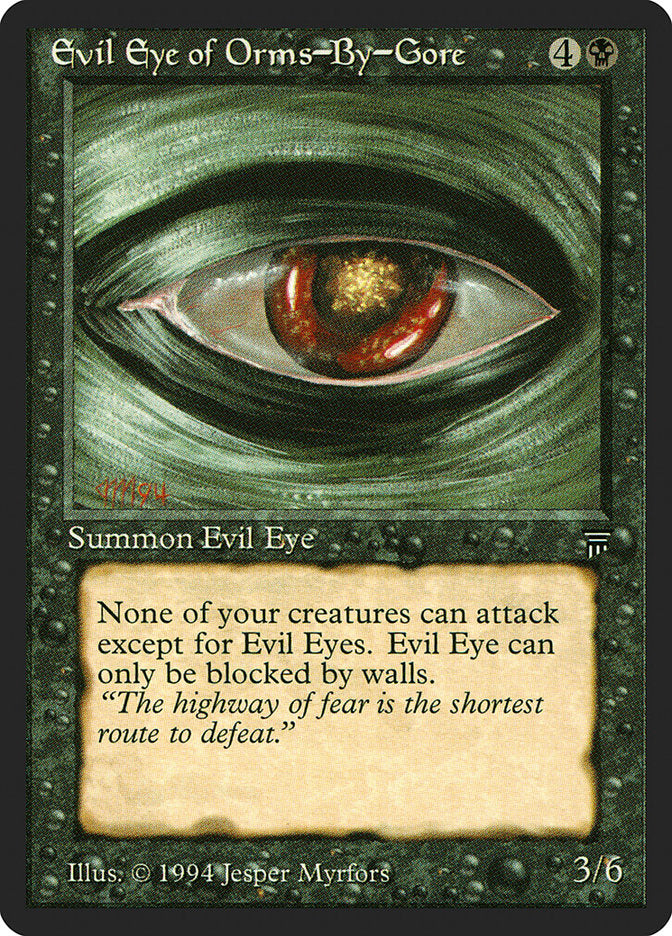 Evil Eye of Orms-by-Gore [Legends] | The CG Realm