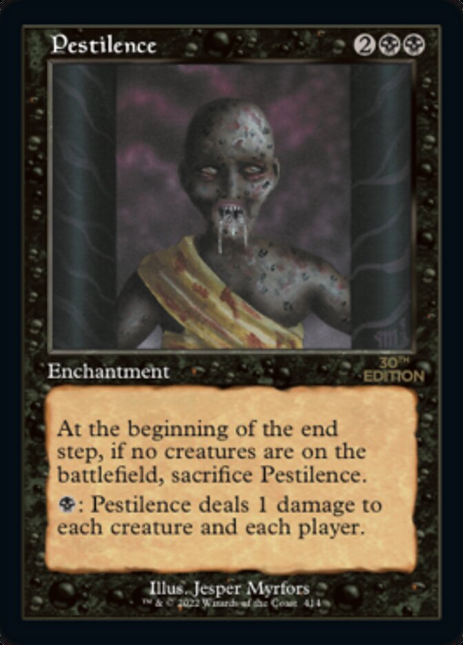 Pestilence (Retro Frame) (30A-414) - 30th Anniversary Edition