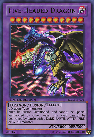 Five-Headed Dragon [LC03-EN004] Ultra Rare | The CG Realm