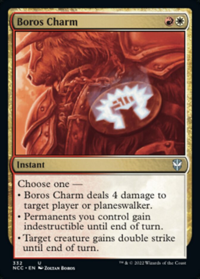 Boros Charm [Streets of New Capenna Commander] | The CG Realm