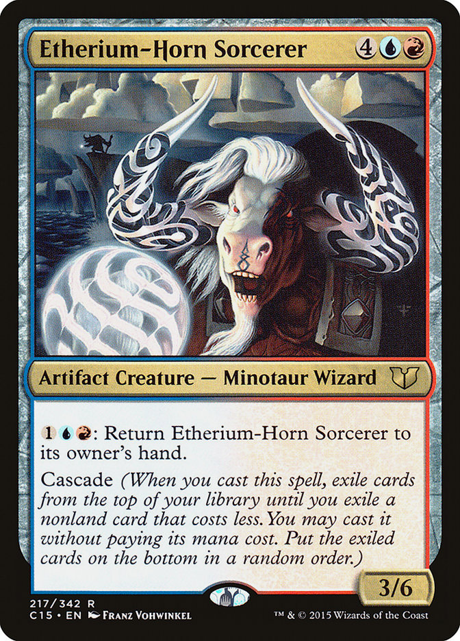 Etherium-Horn Sorcerer [Commander 2015] | The CG Realm