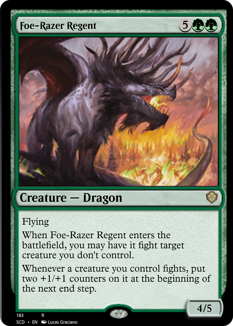 Foe-Razer Regent [Starter Commander Decks] | The CG Realm