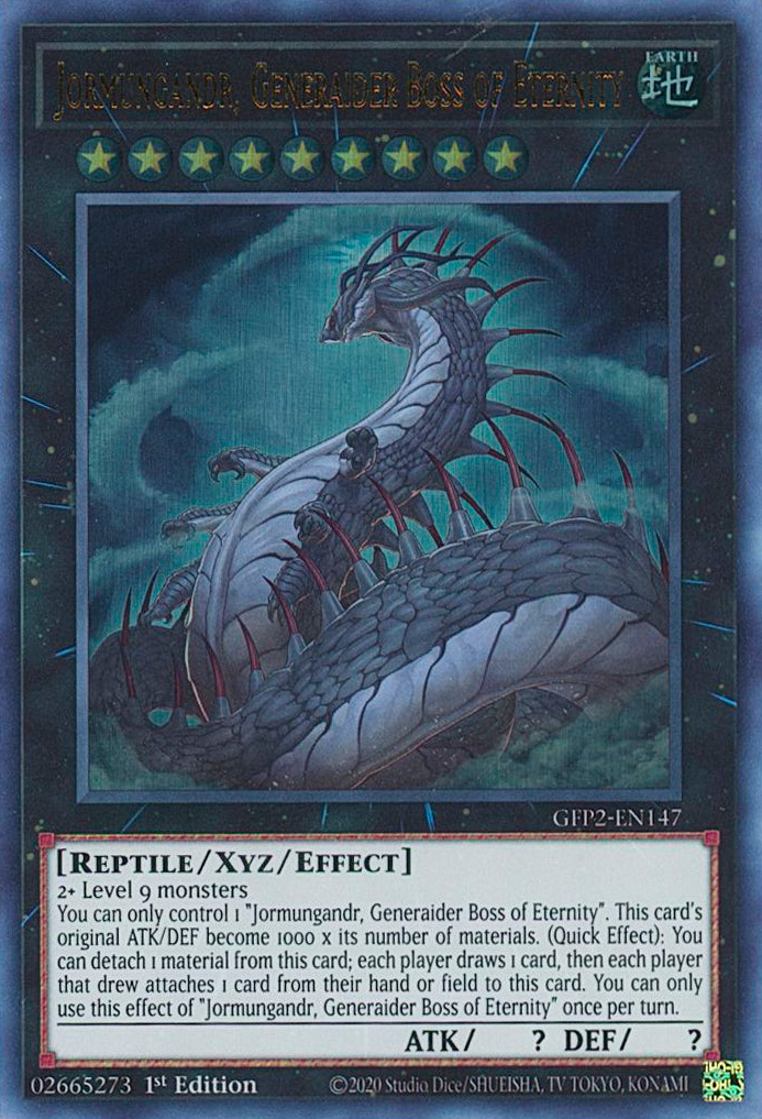 Jormungandr, Generaider Boss of Eternity [GFP2-EN147] Ultra Rare | The CG Realm