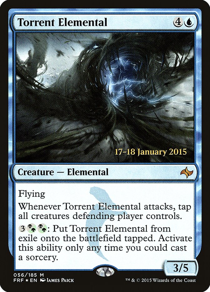 Torrent Elemental [Fate Reforged Prerelease Promos] | The CG Realm