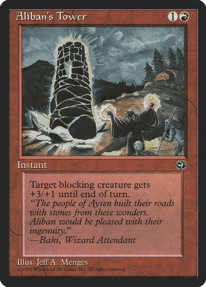 Aliban's Tower (Baki Flavor Text) [Homelands] | The CG Realm