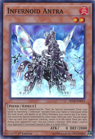 Infernoid Antra [SECE-EN013] Super Rare | The CG Realm