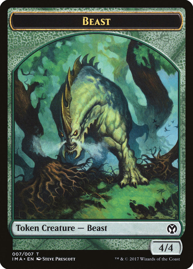 Beast Token [Iconic Masters Tokens] | The CG Realm