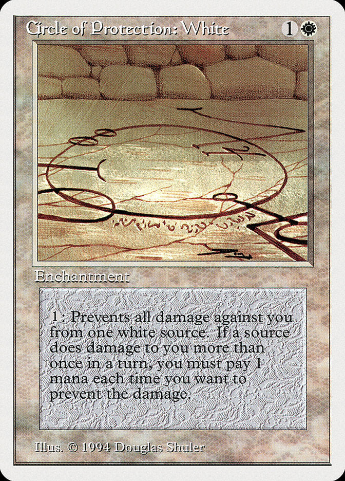 Circle of Protection: White [Summer Magic / Edgar] | The CG Realm