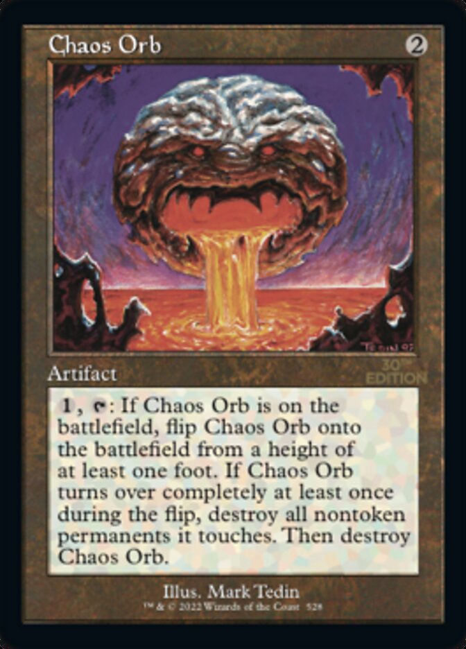 Chaos Orb (Retro) [30th Anniversary Edition] | The CG Realm