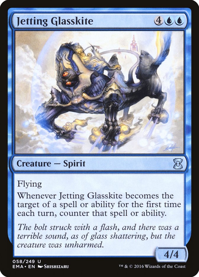 Jetting Glasskite [Eternal Masters] | The CG Realm