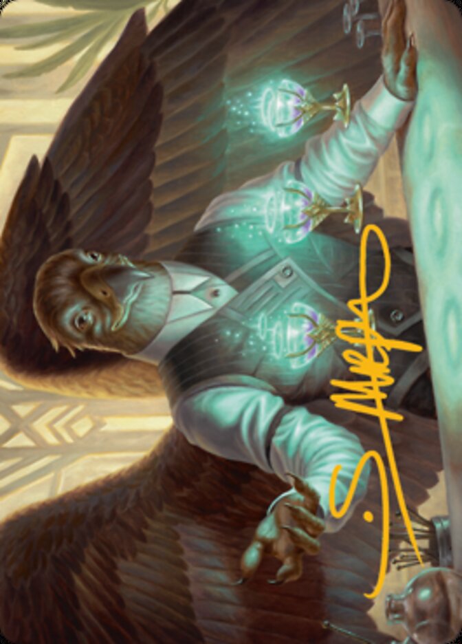 Speakeasy Server Art Card (Gold-Stamped Signature) [Streets of New Capenna Art Series] | The CG Realm