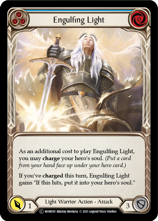 Engulfing Light (Blue) [U-MON050] (Monarch Unlimited)  Unlimited Normal | The CG Realm