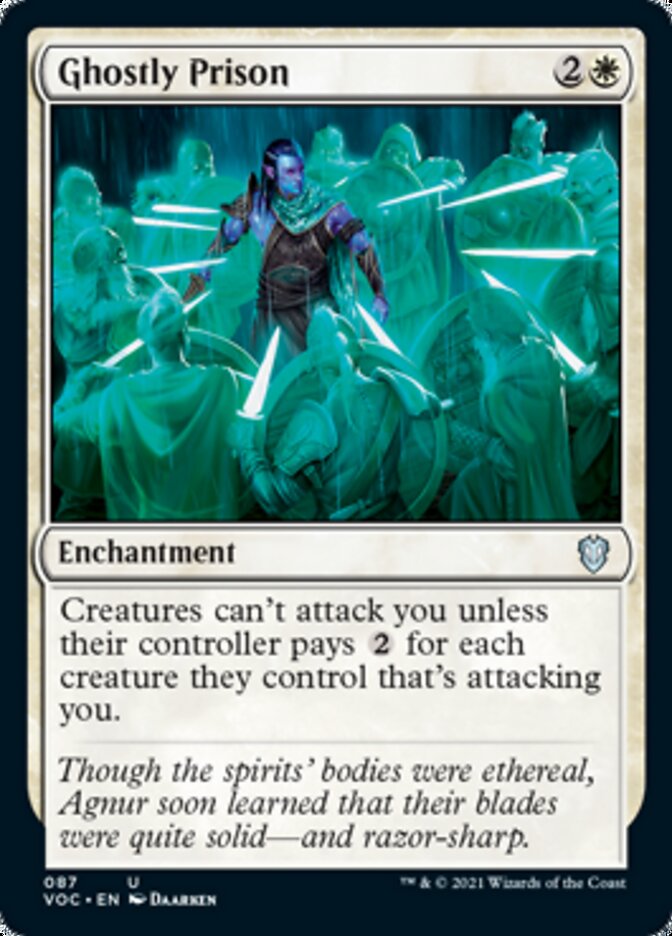 Ghostly Prison [Innistrad: Crimson Vow Commander] | The CG Realm