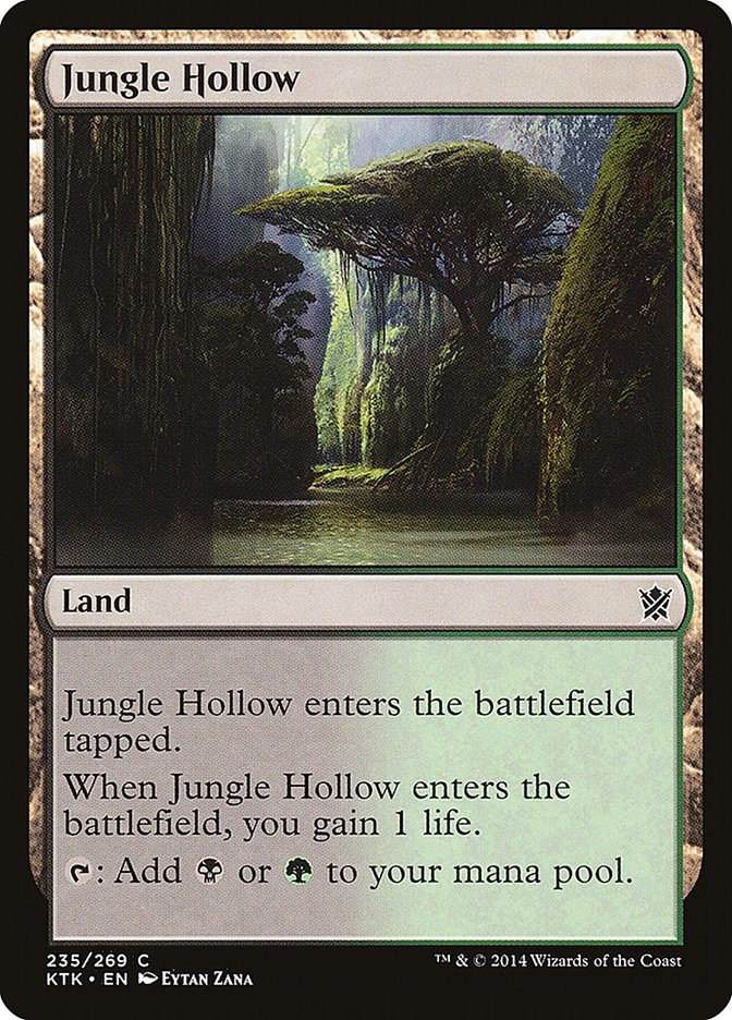 Jungle Hollow [Khans of Tarkir] | The CG Realm