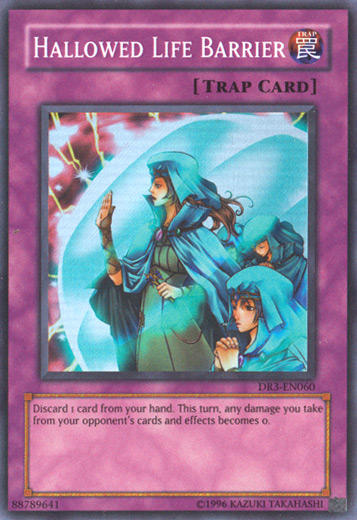 Hallowed Life Barrier [DR3-EN060] Super Rare | The CG Realm