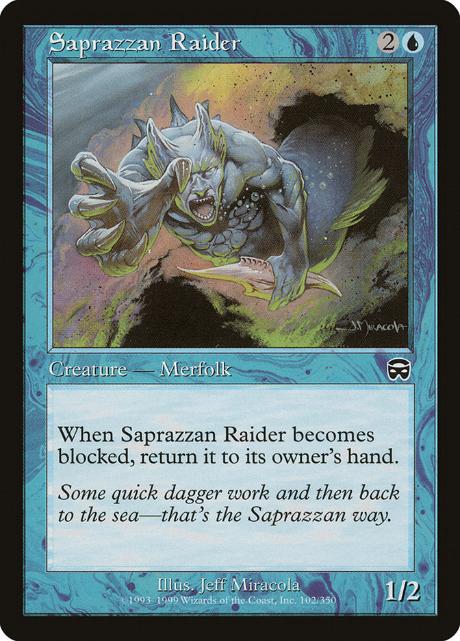 Saprazzan Raider [Mercadian Masques] | The CG Realm