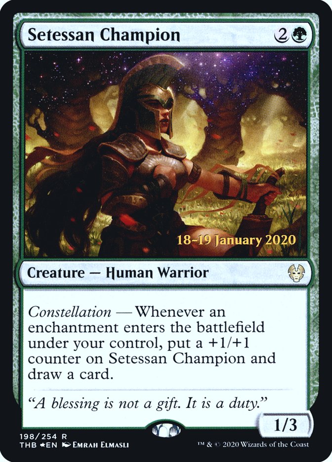 Setessan Champion [Theros Beyond Death Prerelease Promos] | The CG Realm