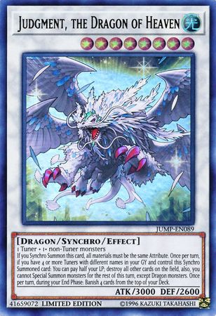 Judgment, the Dragon of Heaven [JUMP-EN089] Ultra Rare | The CG Realm