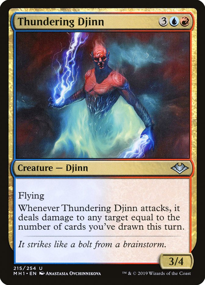 Thundering Djinn [Modern Horizons] | The CG Realm
